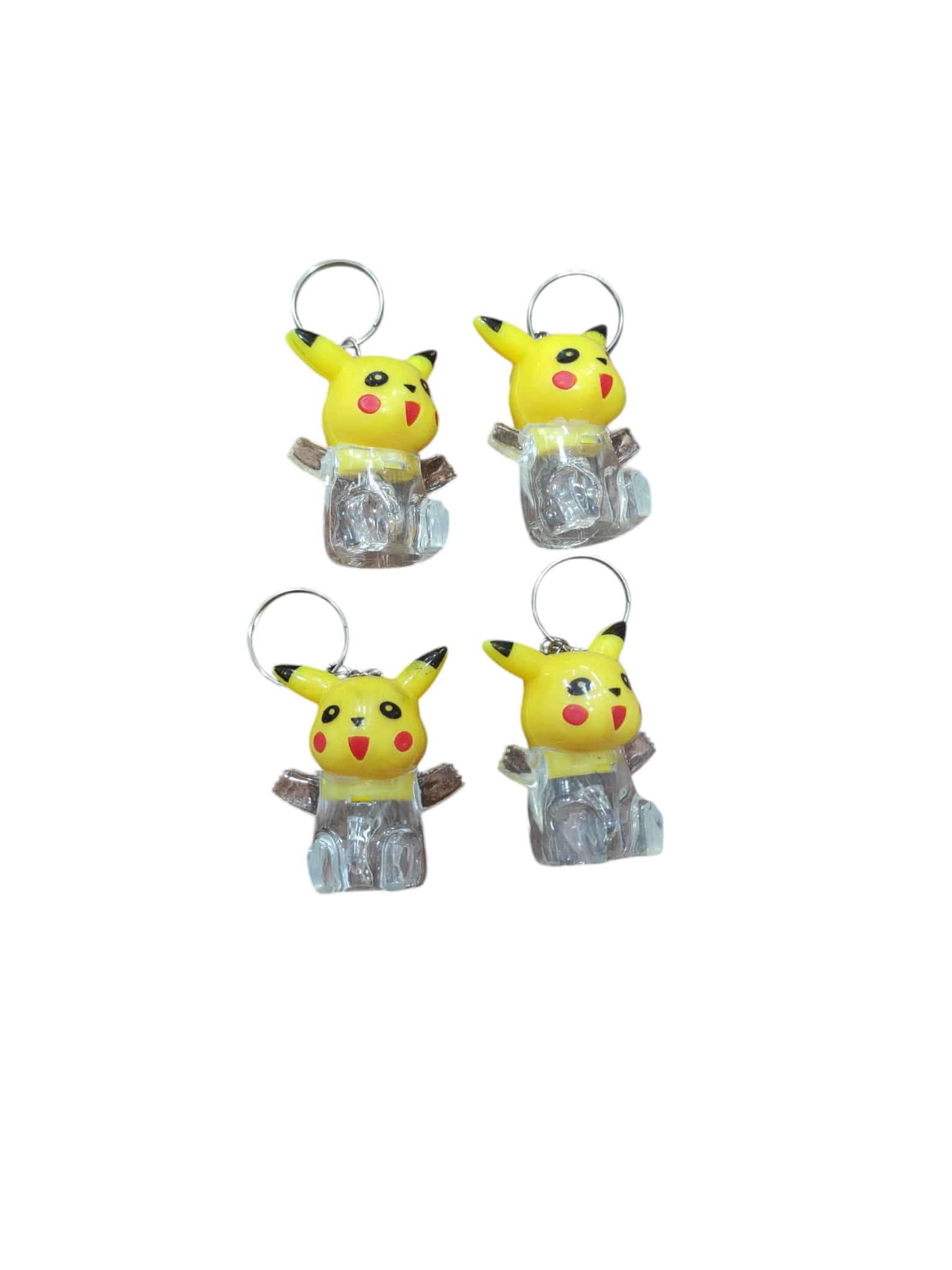toptan ışıklı oyuncak anahtarlık pokemon 48 li akz15126